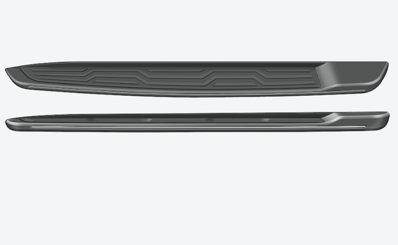 Aeroklas wide running boards for Toyota Hilux Revo 2015+ double cab