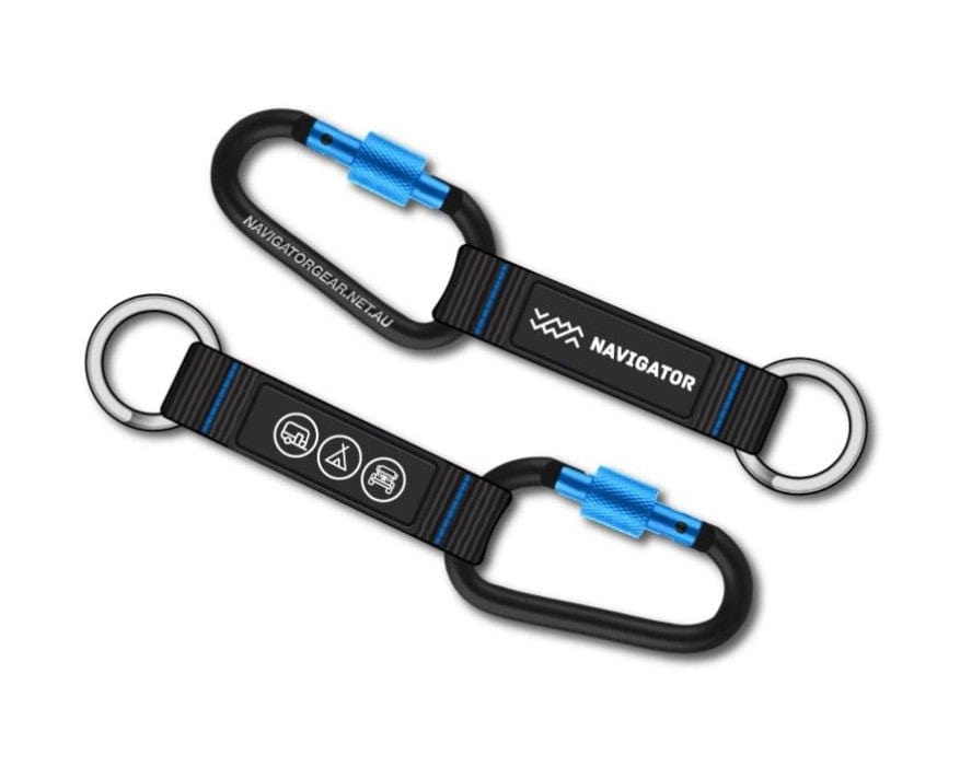 Carabiners with key rings NAVIGATOR