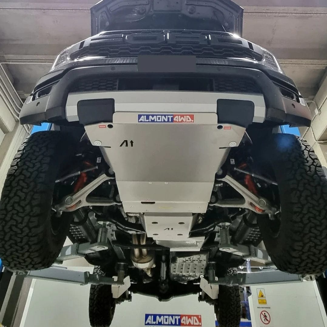 Almont4WD underbody protection package for Ford Ranger 2022+.