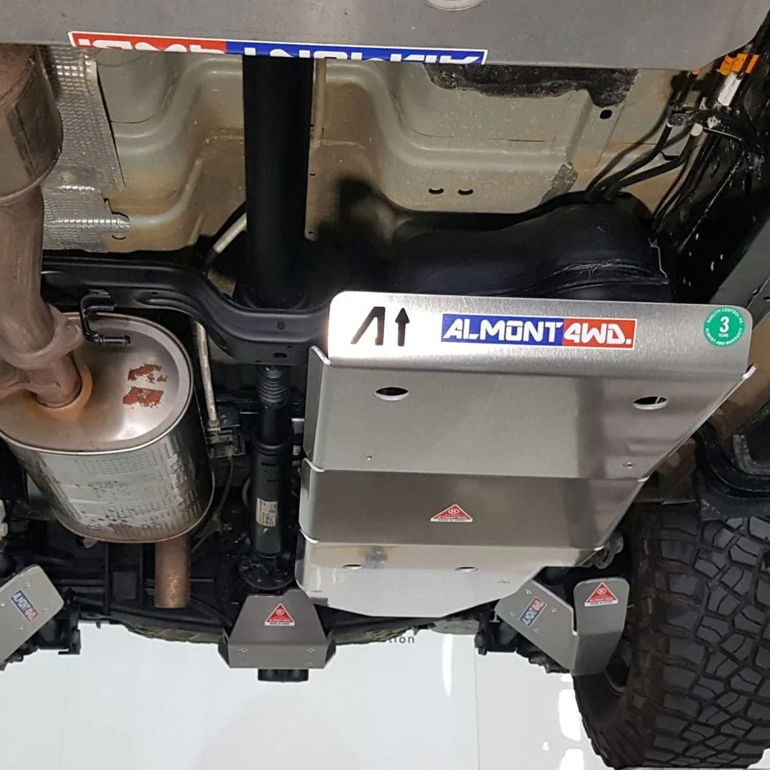 Almont4WD underbody protection package for Ford Ranger 2022+.