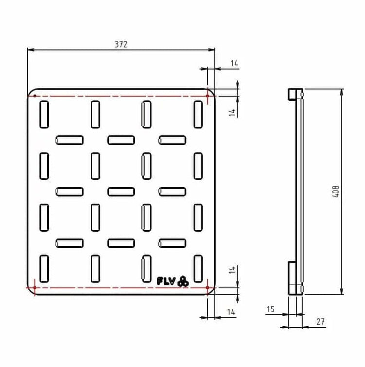 Multifunctional panel for wall storage