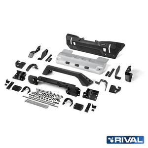 RIVAL front bumper for 2008+ Jeep Wrangler JK and JL