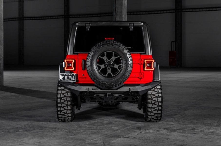 Aluminum rear bumper - Rival 4x4 - Jeep Wrangler JL