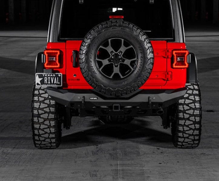 Aluminum rear bumper - Rival 4x4 - Jeep Wrangler JL