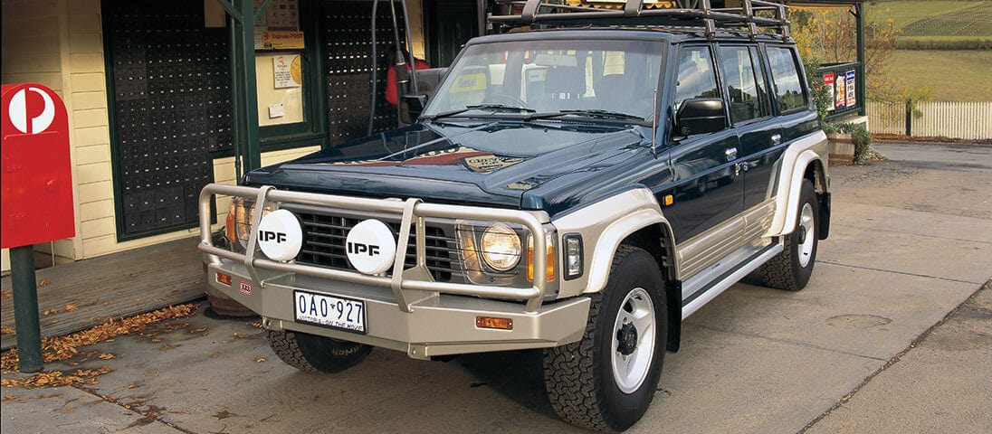 ARB Deluxe front bumper - Nissan Patrol Y60