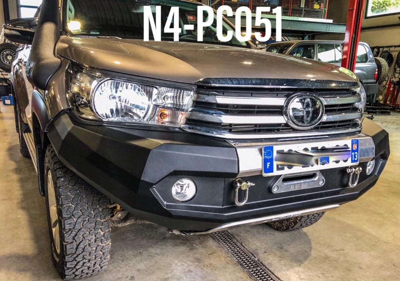 N4 Offroad steel front bumper - Toyota Hilux Revo 2015+