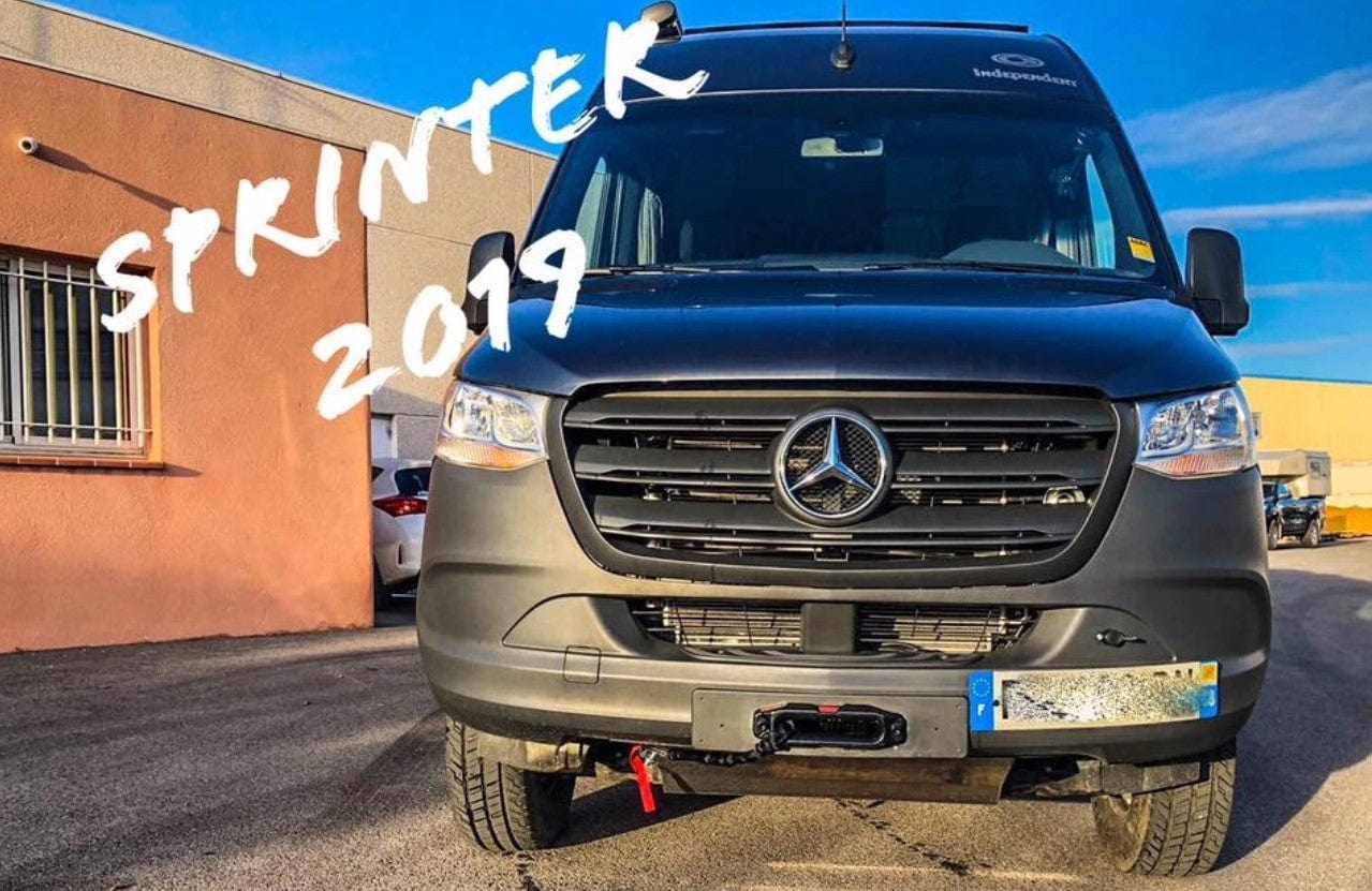 Winch plate N4 Offroad - Mercedes Sprinter 2006+