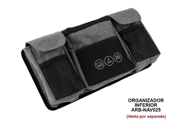 storage pouch with 3 compartments