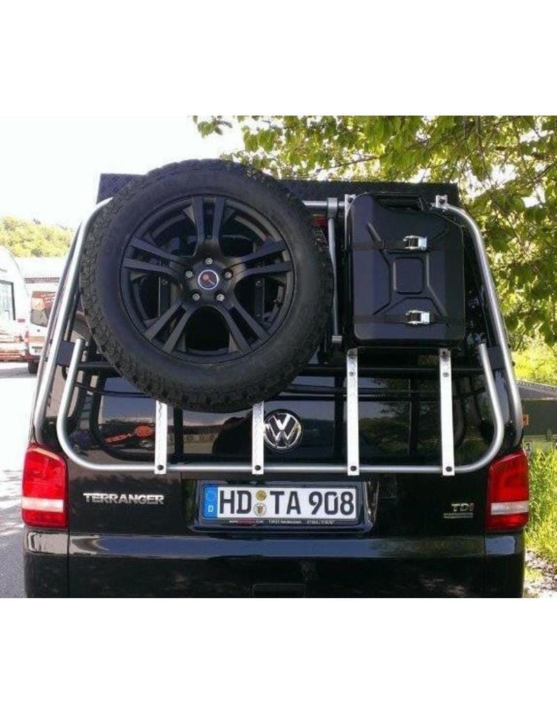 Spare wheel carrier for Modular System - TERRANGER - VW T5 & T6