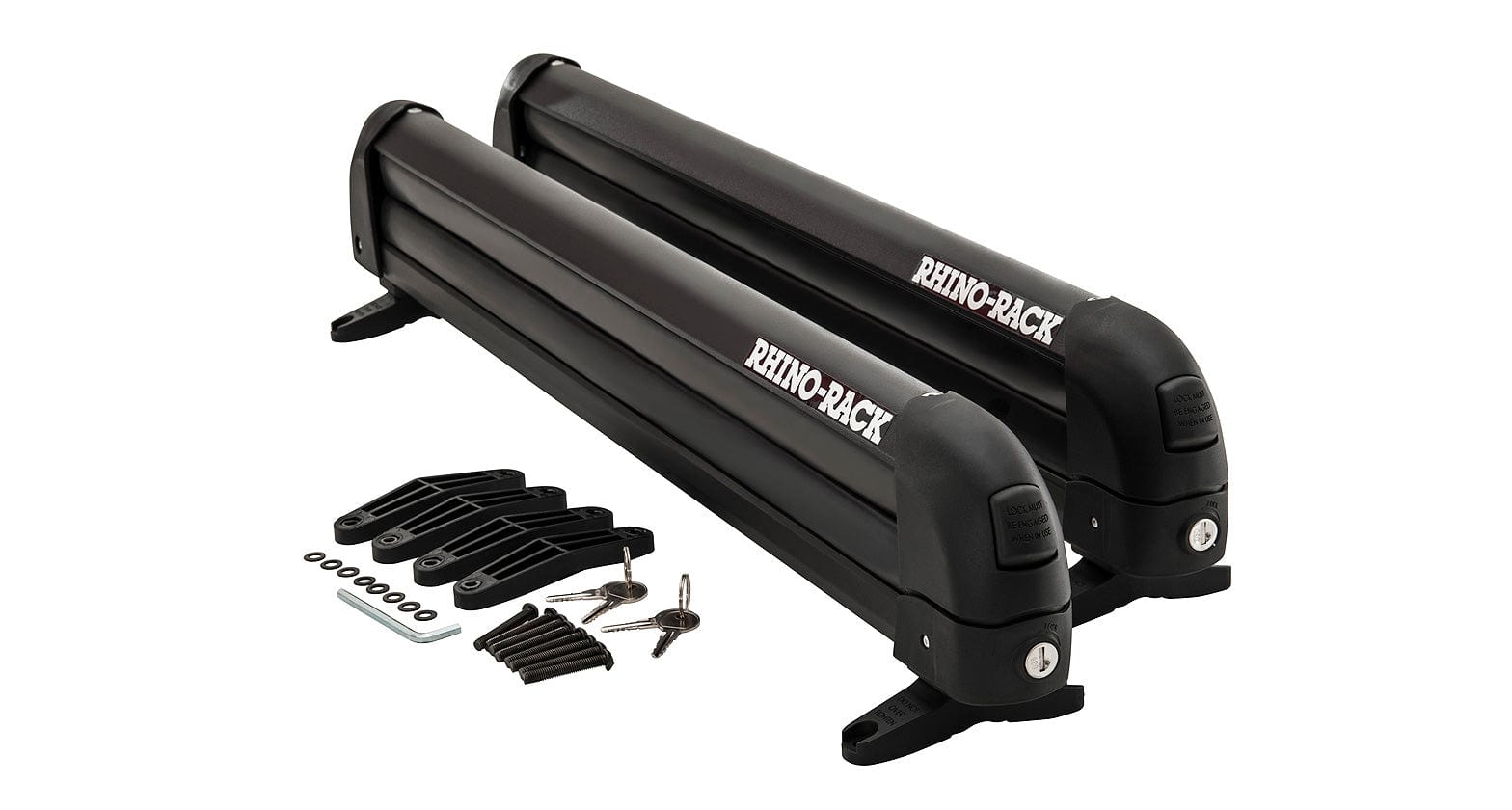 Ski rack Rhinorack with roof rack attachment Grand (4x pairs of skis or 2x snowboards)