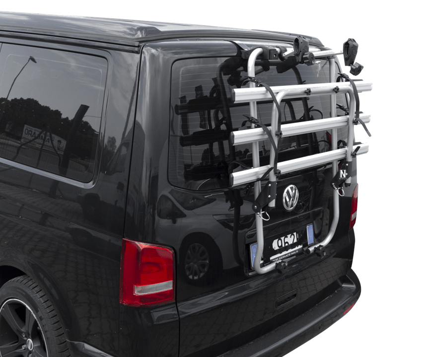 Bike Rack on Tailgate MENABO - SHADOW - Volkswagen Transporter T5