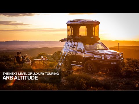 video presentation of the ALTITUDE Electric Roof Tent by ARB4x4 