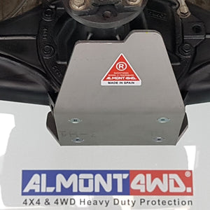 Almont4wd Differential Guard - Aluminum 8mm - Ford Ranger/Raptor 2023+ Duralumin AW5083H111 / 8 mm