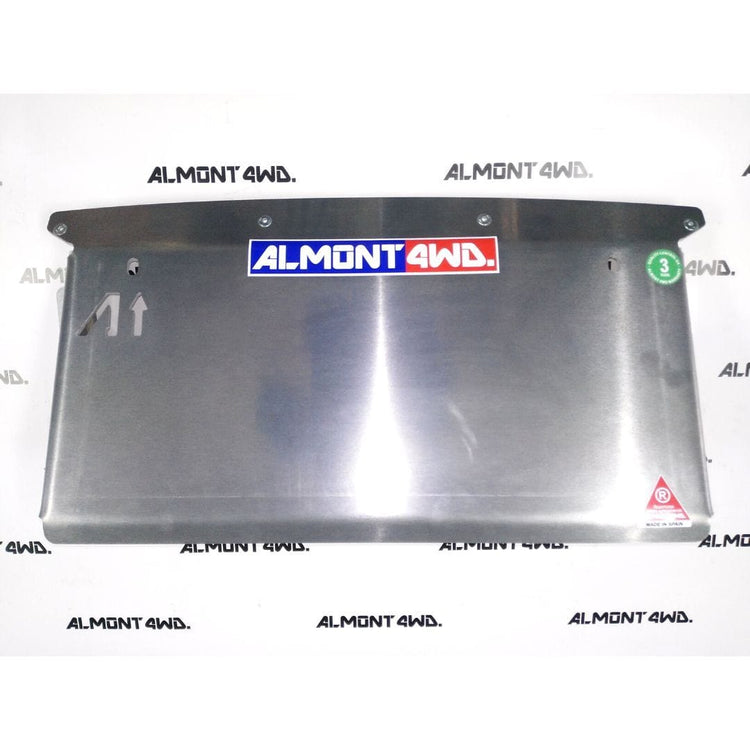 Almont4wd front guard - Nissan Navara D23 2016+ Duralumin AW5083H111 / 6 mm / Genuine