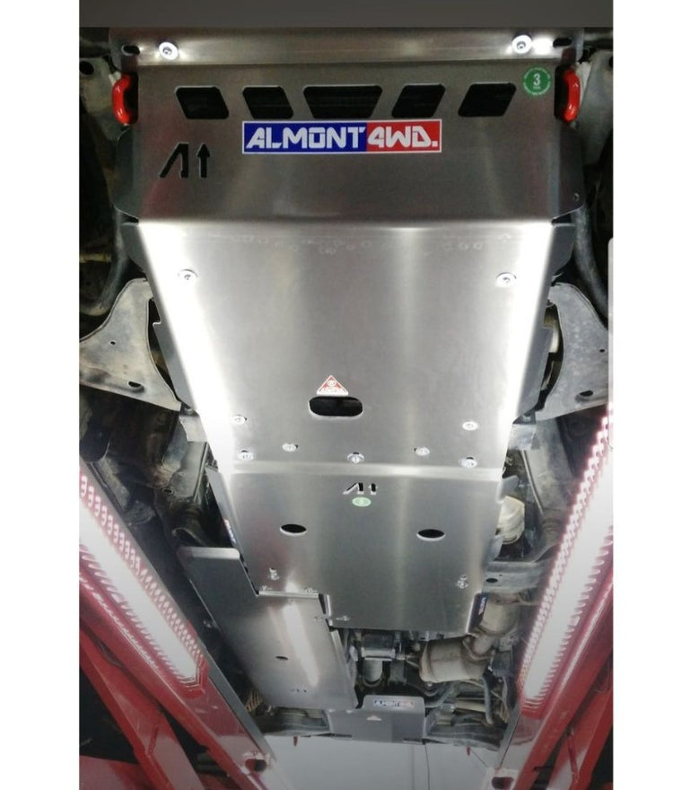 almont front under-vehicle guard for Mitsubishi Pajero