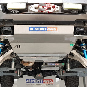 Almont4wd Engine Guard - Aluminum - Ford Raptor 2019-22 Bi-Turbo Duralumin AW5083H111 / 8 mm