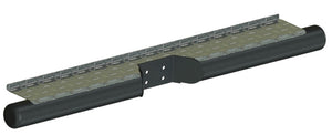 bar-shaped bumper with 3D plate