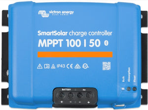 victron énergy smartsolar charge controller on white background