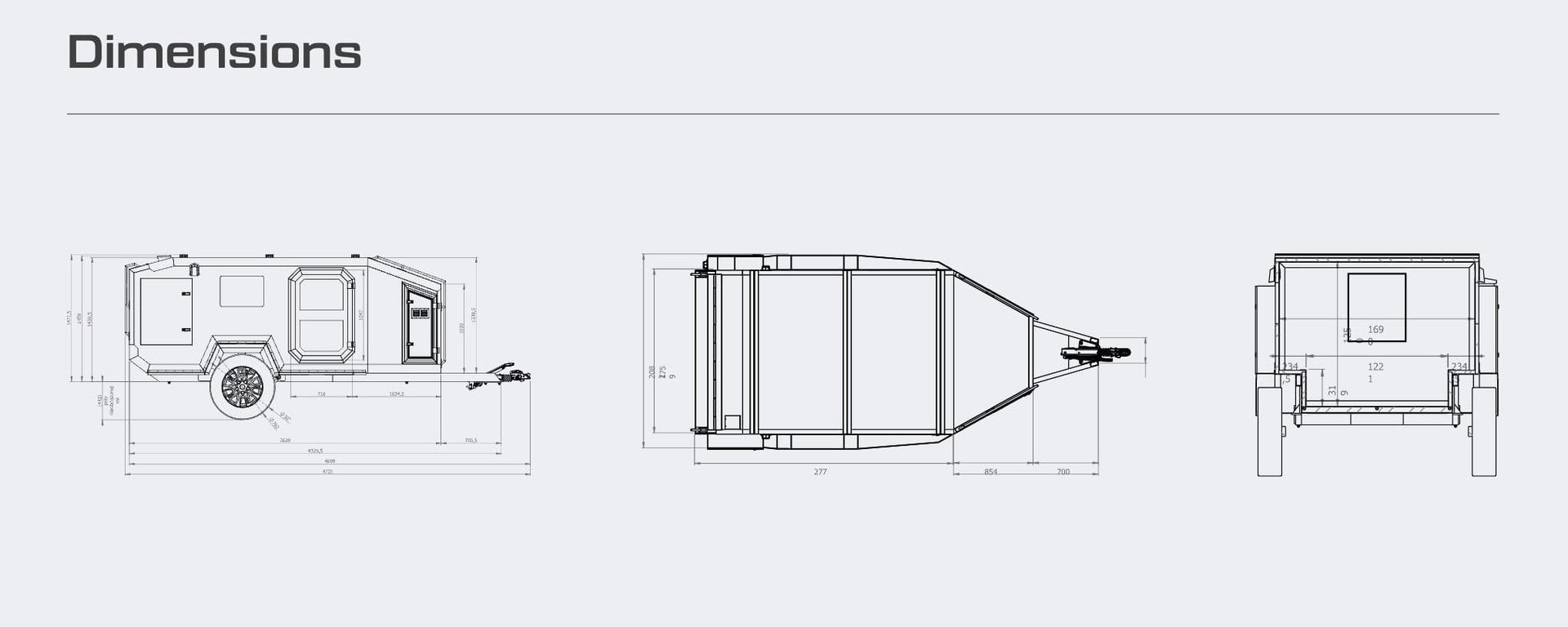 IRONYAK IY-1 all-terrain trailer - Number 1 in Europe