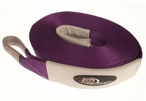 ARB purple strap wrapped on a white background