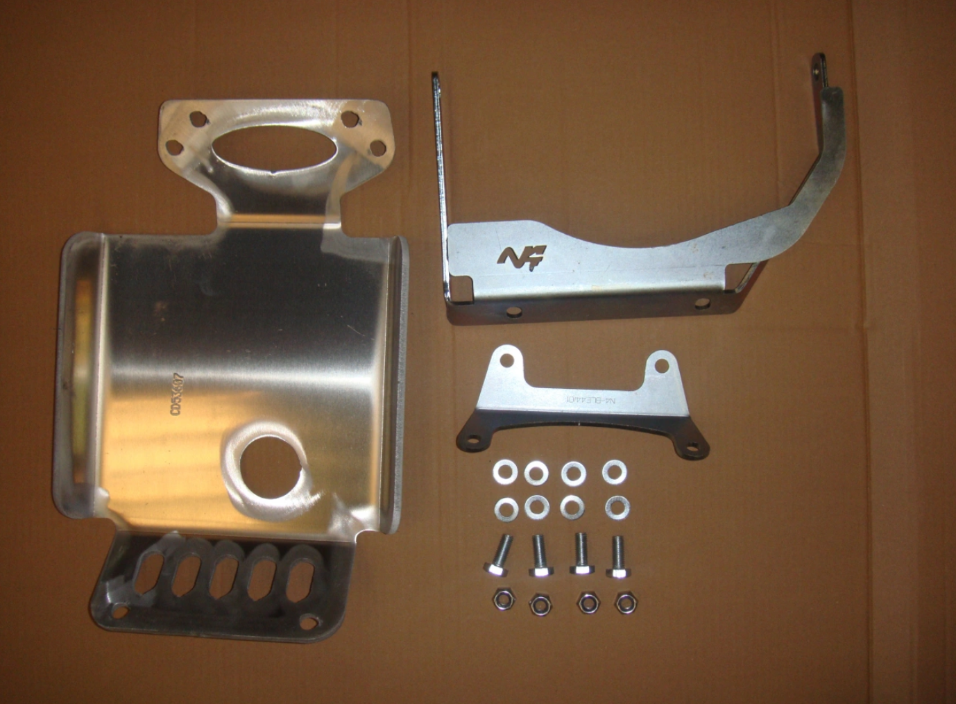N4 offroad spare parts for a protective ski