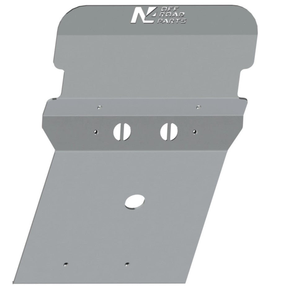 Aluminium cover plate with 3 round holes in the middle