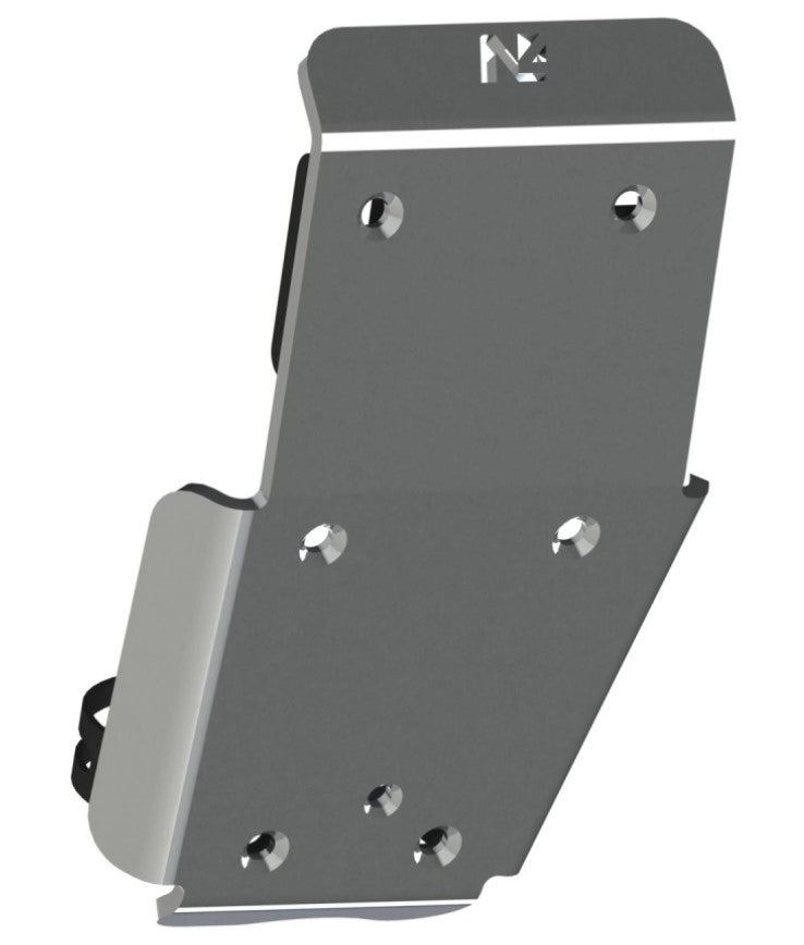 aluminium ski guard with 7 holes in length N4