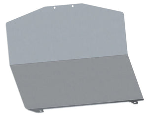 aluminium reverse tank cover shown on white background