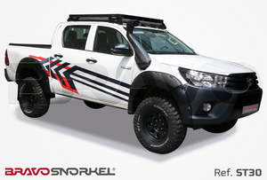 toyota hilux revo flocked bravo snorkel reference ST30