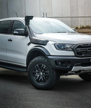 ford ranger raptor white with black snorkel