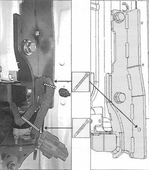 Loading PickUp Reinforcement Brackets Bed Truck - FORD RANGER 2022+ (New GEN)