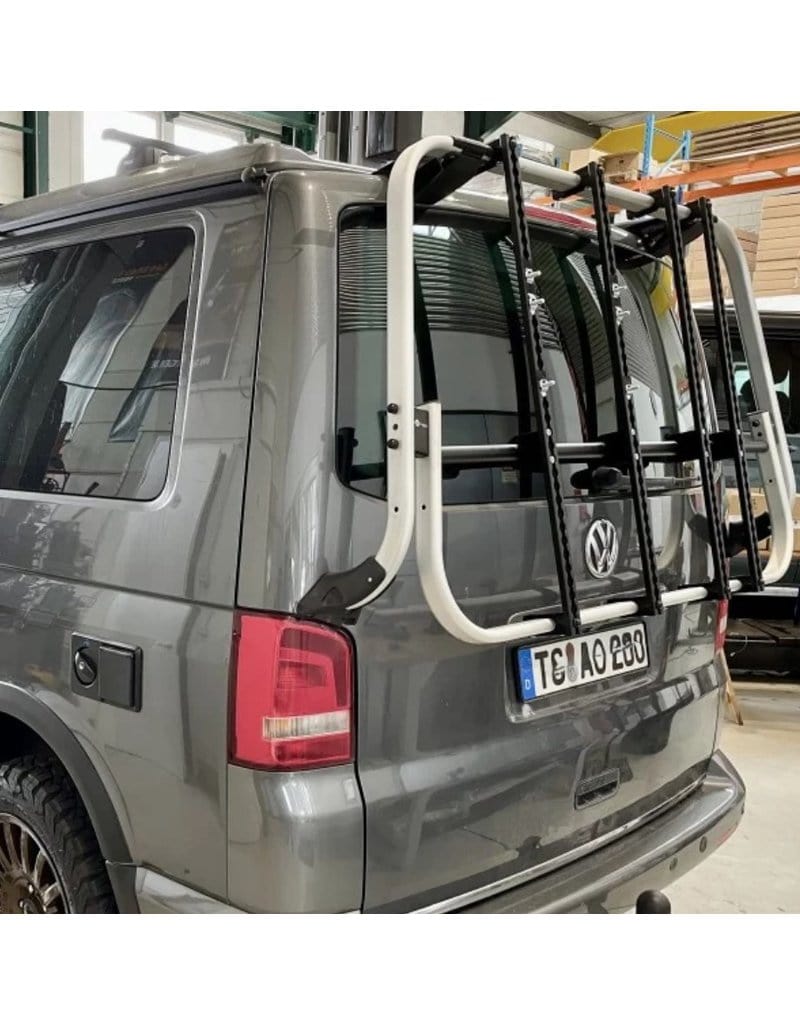 Volkswagen Transporter T5 tailgate carrying system - TERRANGER