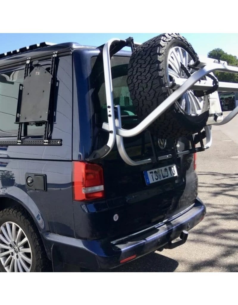 Volkswagen Transporter T5 tailgate carrying system - TERRANGER