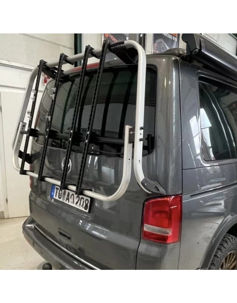 Volkswagen Transporter T5 tailgate carrying system - TERRANGER