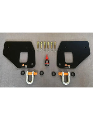 Towing eyes with shackles, rear, suitable for VW T5&T6