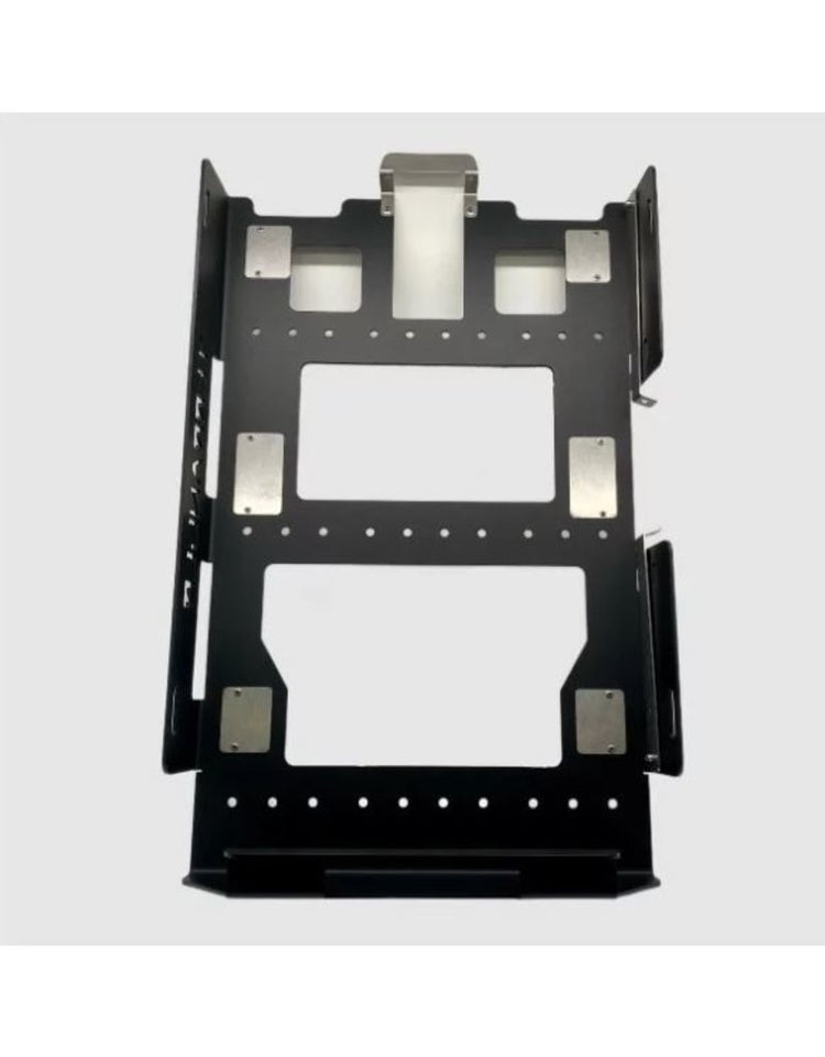 Peli-box door module for a modular load carrier system for VW T5/T6 and MB VITO/VIANO