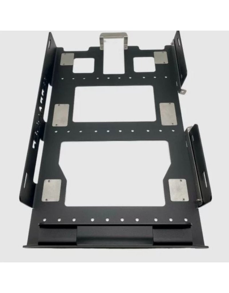 Peli-box door module for a modular load carrier system for VW T5/T6 and MB VITO/VIANO