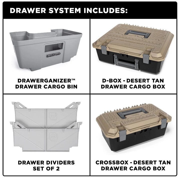 DECKED drawer 1639mm (drawer) - Fiat Ducato 2014-2022 - L2