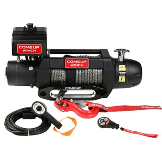 Winch 4x4 COME UP DS 9.5 RS 12V - synthetic rope