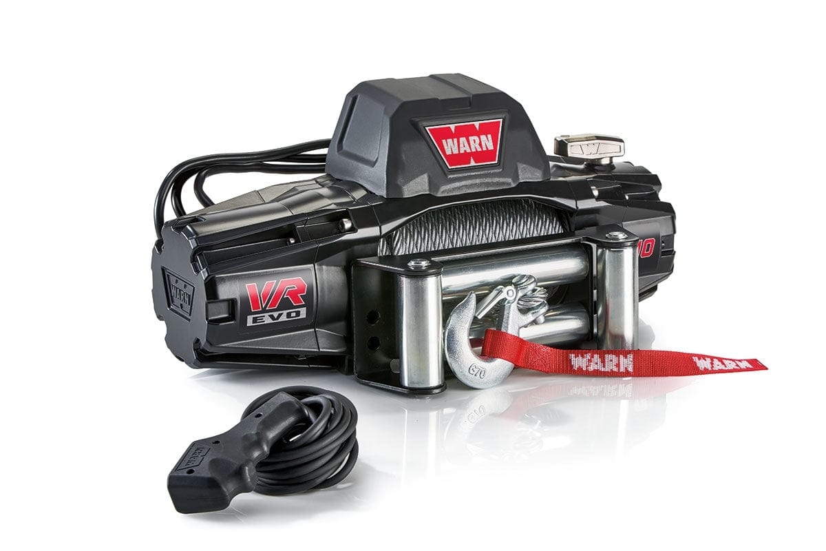 Winch WARN VR-EVO 10 - 4.5 Tons - 12V - steel