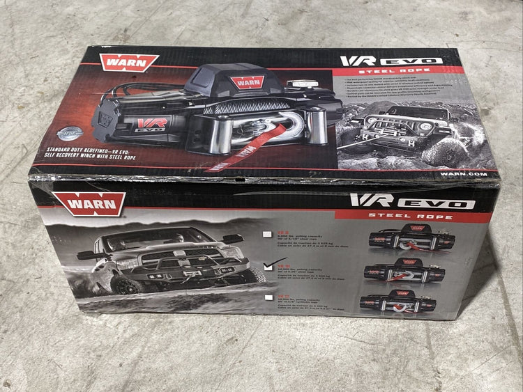 Winch WARN VR-EVO 10 - 4.5 Tons - 12V - steel