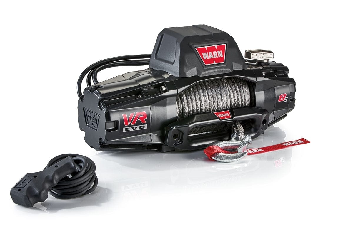 Winch WARN VR-EVO 8-S - 3.6 Tons - 12V - Synthetic