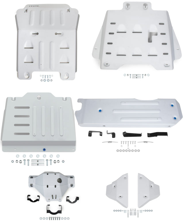 Kit of 6x RIVAL Shields - Aluminum 6mm - Isuzu Dmax 2020+