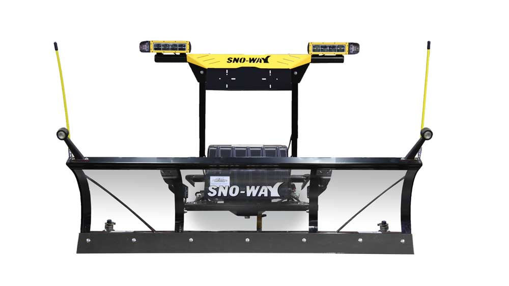 Hydraulic snow plough SNOWAY with automatic levelling system