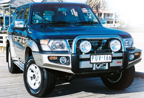 Sahara bar ARB front bumper - Nissan Patrol Y61 1997 to 2004