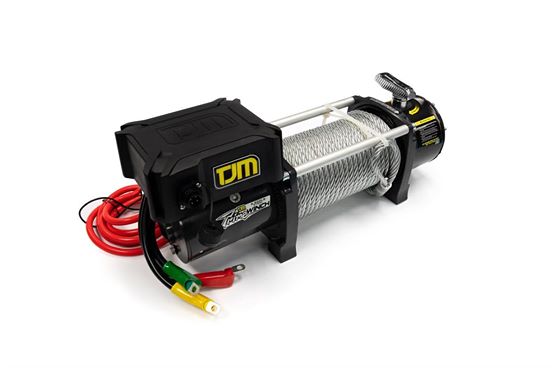 TJM Prime winch with steel cable and relay box