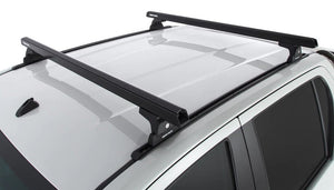 top view of the square roof bars (pair)