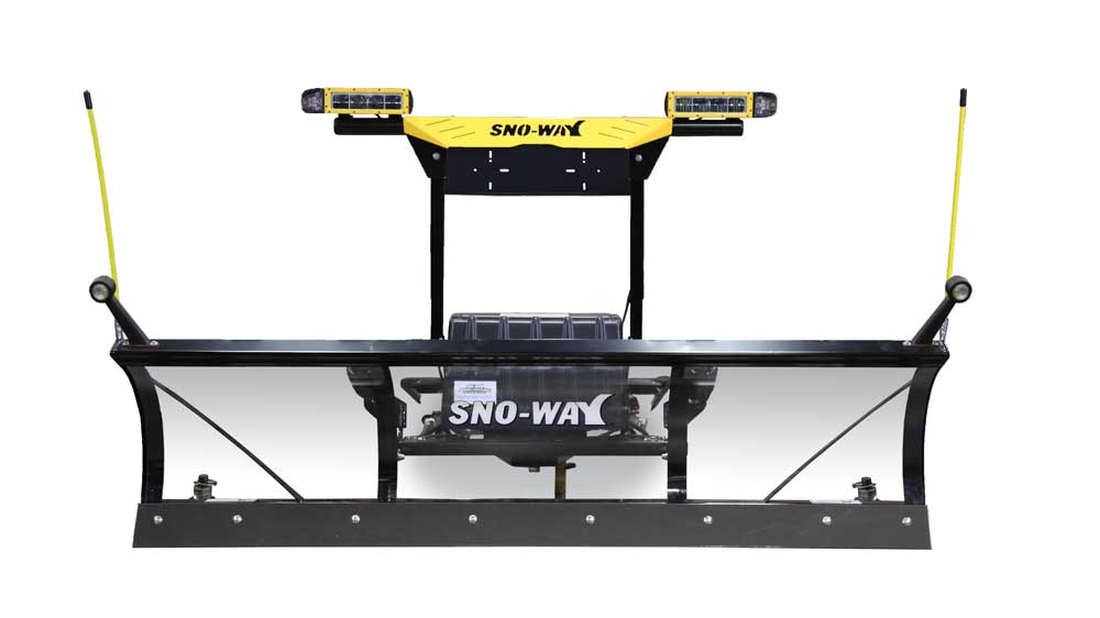 Snow plough SNOWAY 203x55cm pivoting - Serie 22-2 - ESS System