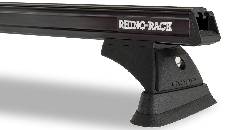 rhinorack black roof bar with black fixation