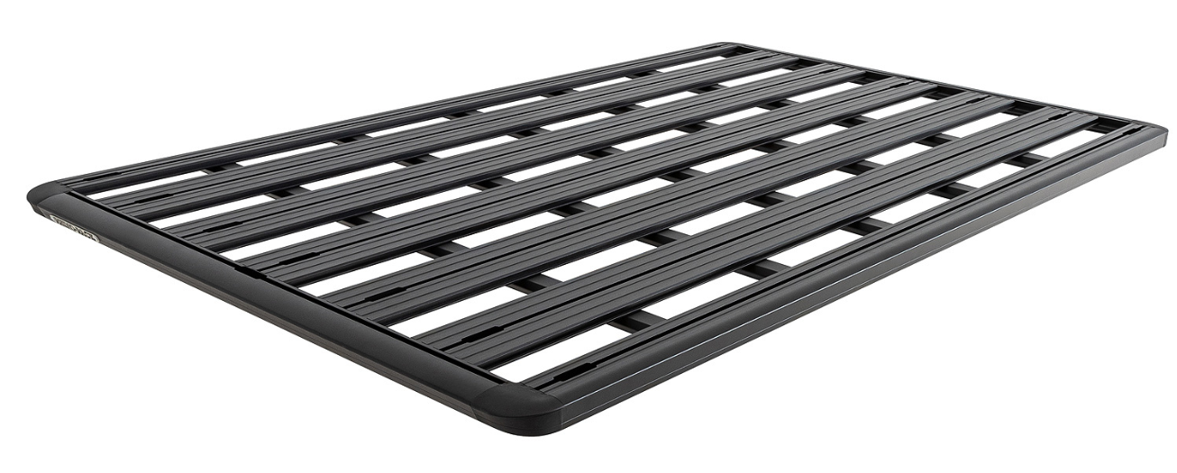 very large black rectangular roof rack